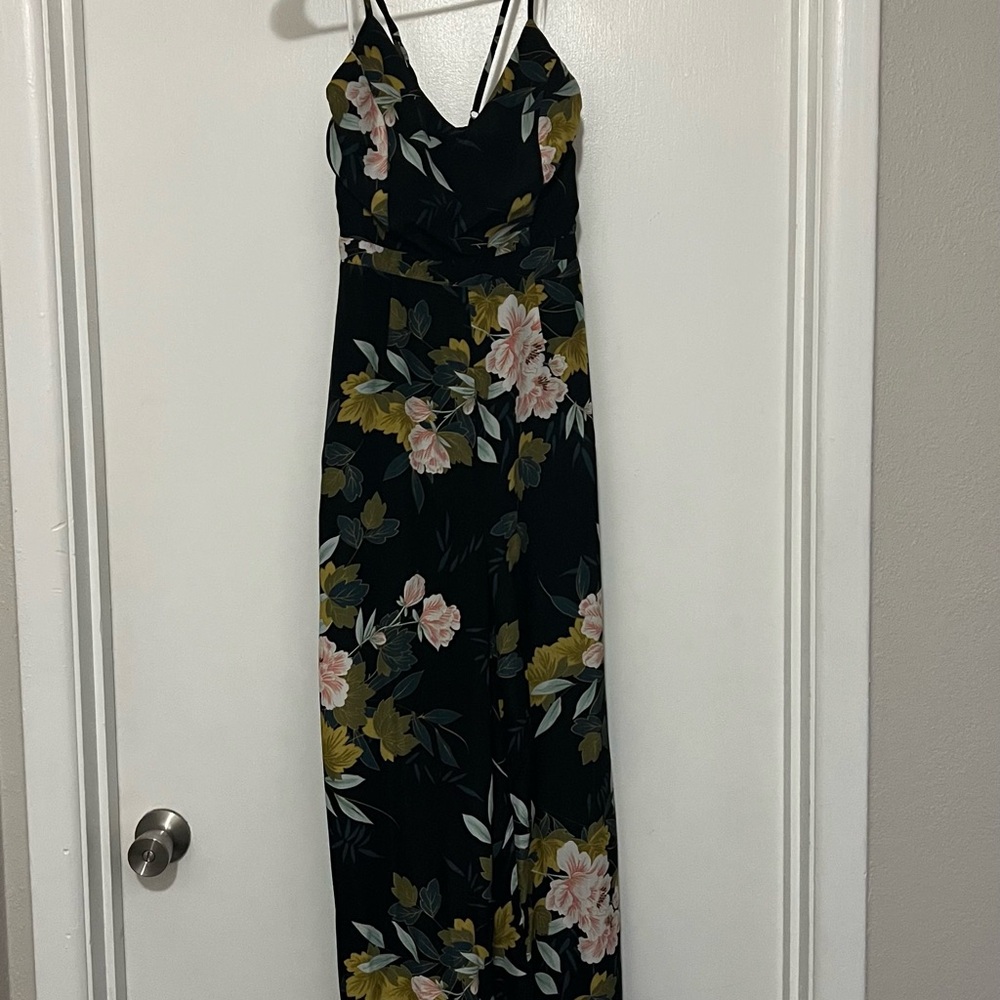 Lulus jump split leg jumpsuit
